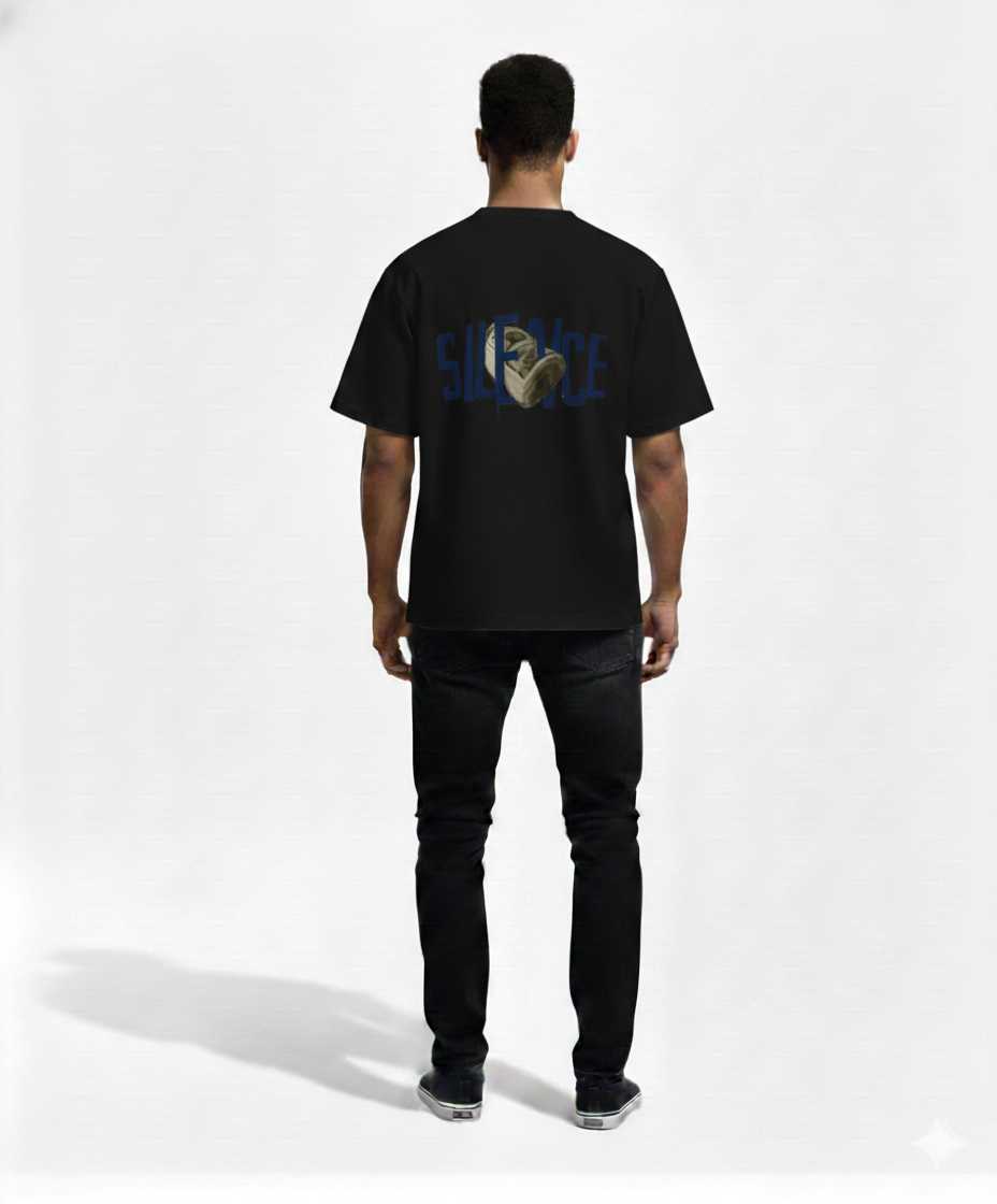 Silence Drop Shoulder T-Shirt