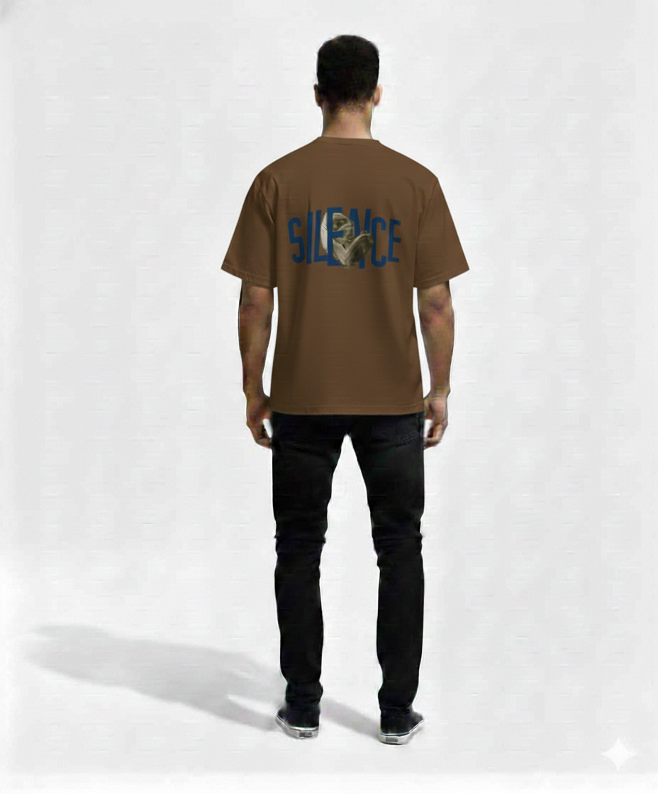 Silence Drop Shoulder T-Shirt