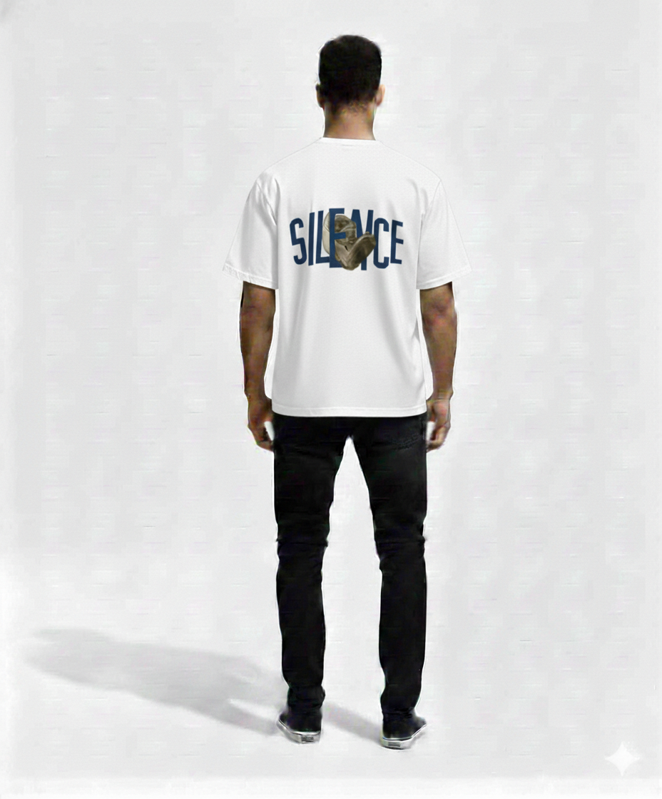 Silence Drop Shoulder T-Shirt