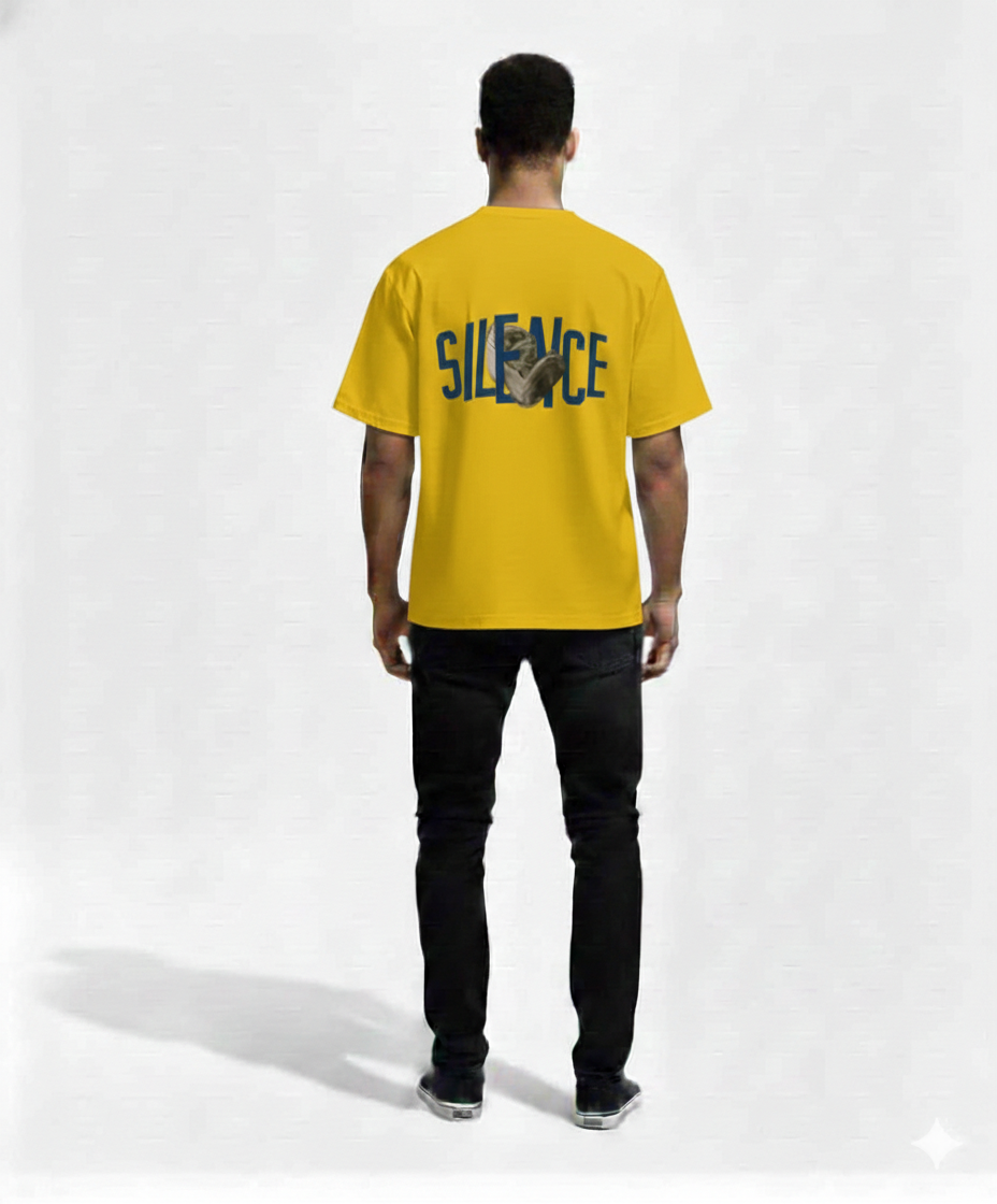 Silence Drop Shoulder T-Shirt